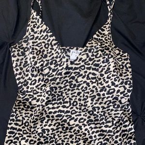 Princess Polly Leopard Maxi Dress with Slit